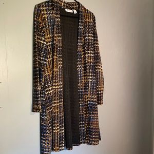 Susan Graver liquid knit cardigan